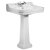 Tavistock Vitoria 605mm 1 Tap Hole Ceramic Basin