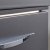 Roper Rhodes Scheme 600mm Matt Carbon Wall Mounted Basin Unit with Double Drawer