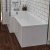 Beaufort Shannon 1500 x 850mm RH L Shaped 4mm Bath