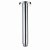 Scudo Black Square 300mm Fixed Shower Head