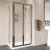 Roman Haven Framed 760mm Bi-Fold Shower Door