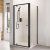 Roman Haven6 Black 1000mm Sliding Shower Door