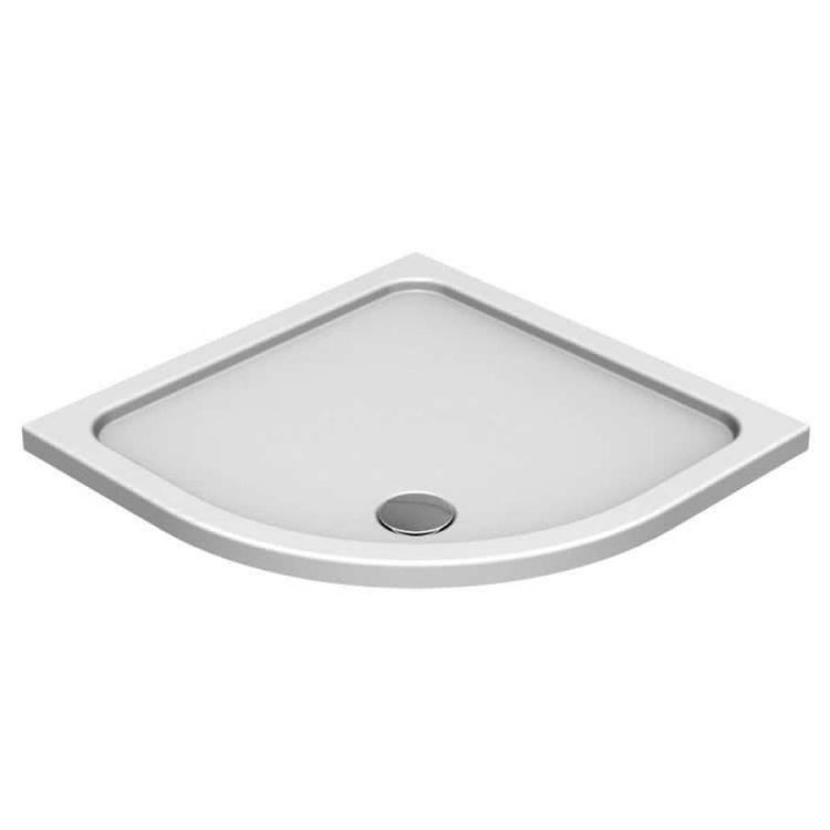 Kudos Kstone 1000x800mm RH Anti Slip Offset Quadrant Shower Tray 