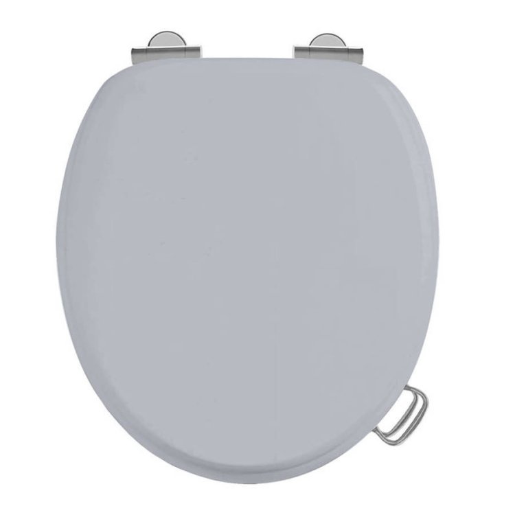 Burlington Classic Grey Soft Close Toilet Seat