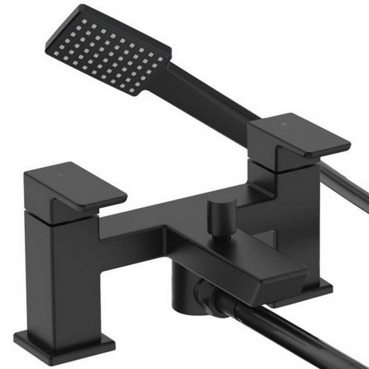 Bristan Cobalt Black Bath Shower Mixer Tap