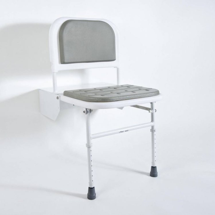 Bristan White DOCM Shower Seat with Legs