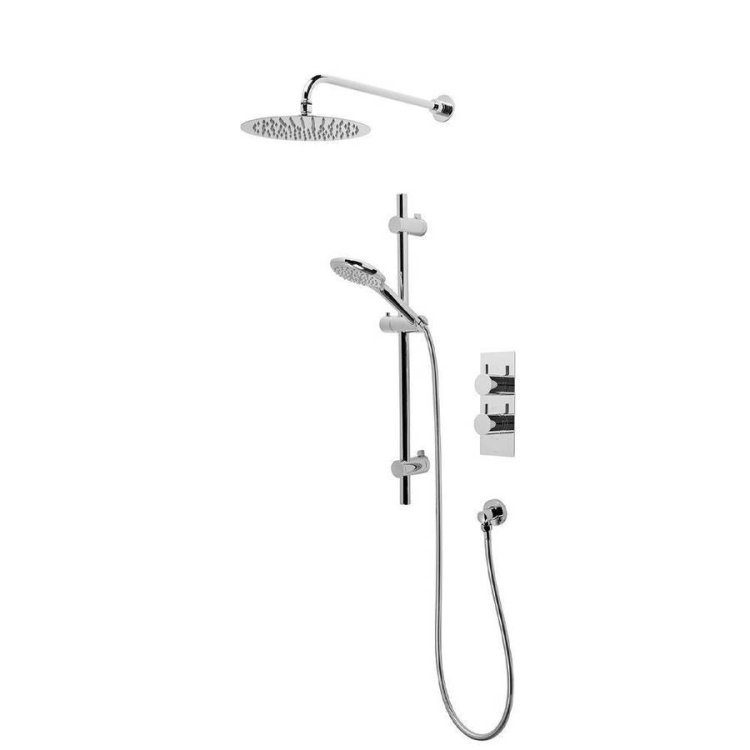 Tavistock Merit Chrome Dual Function Diverter Concealed Shower System