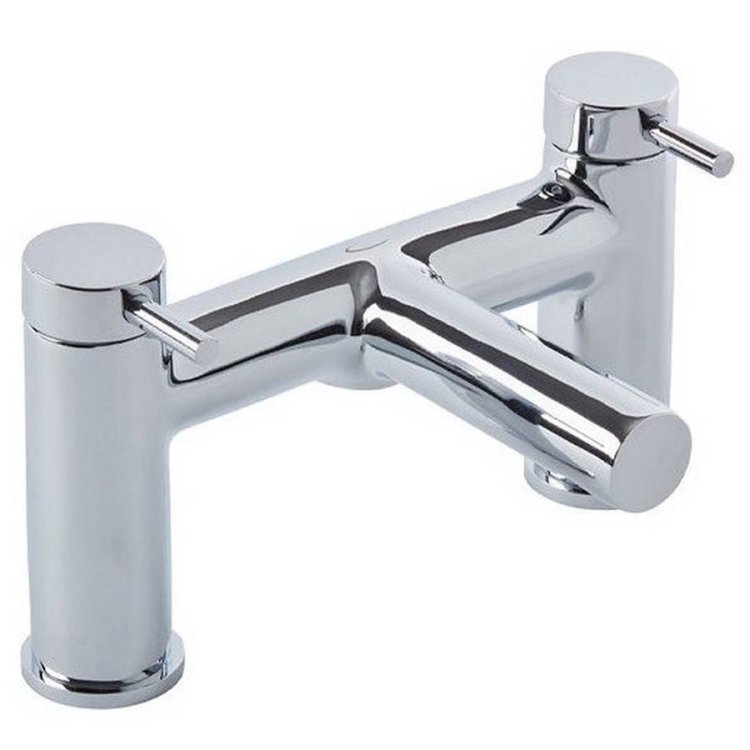 Tavistock Anthem Chrome Deck Mounted Bath Filler