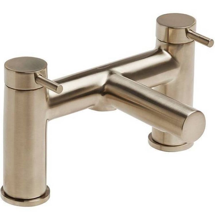 Tavistock Anthem Brass Deck Mounted Bath Filler