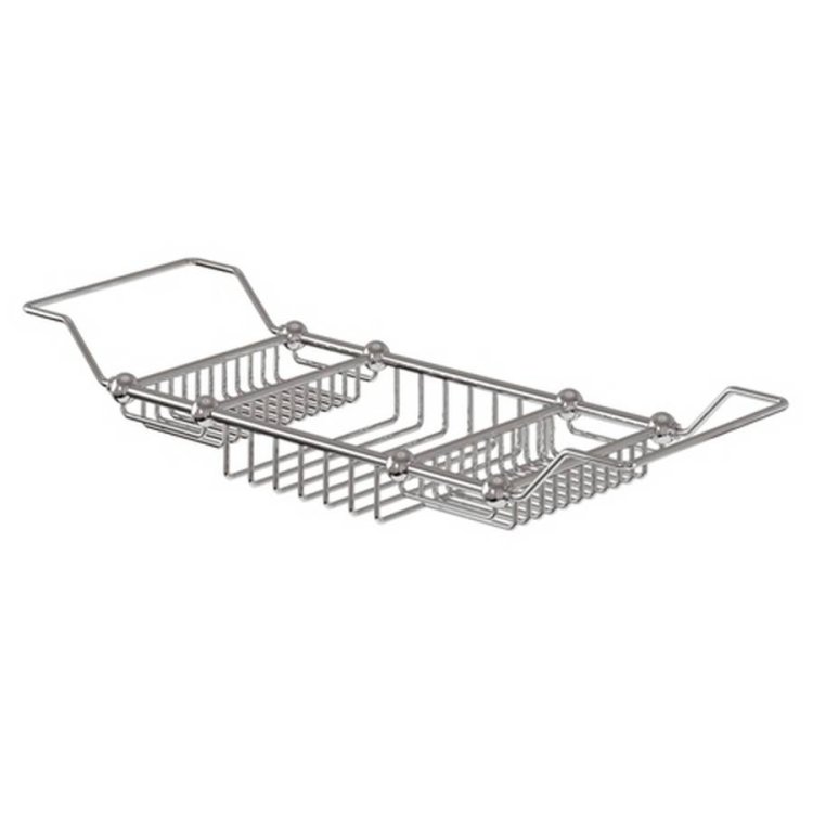 Burlington Chrome Extendable Bath Rack