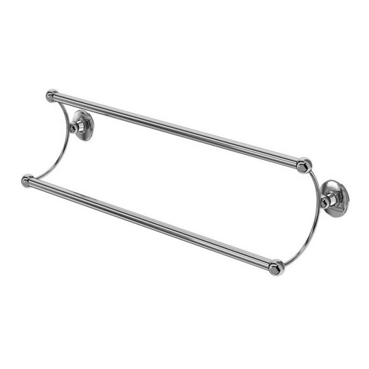 Burlington Chrome Double Towel Rail