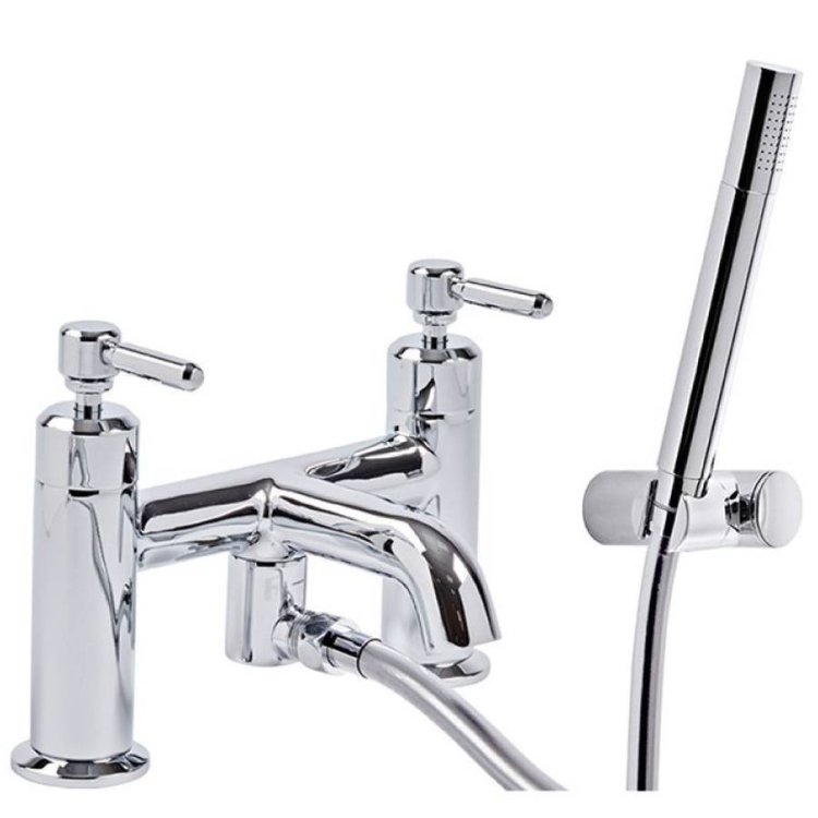 Tavistock Marston Chrome Bath Shower Mixer and Handset