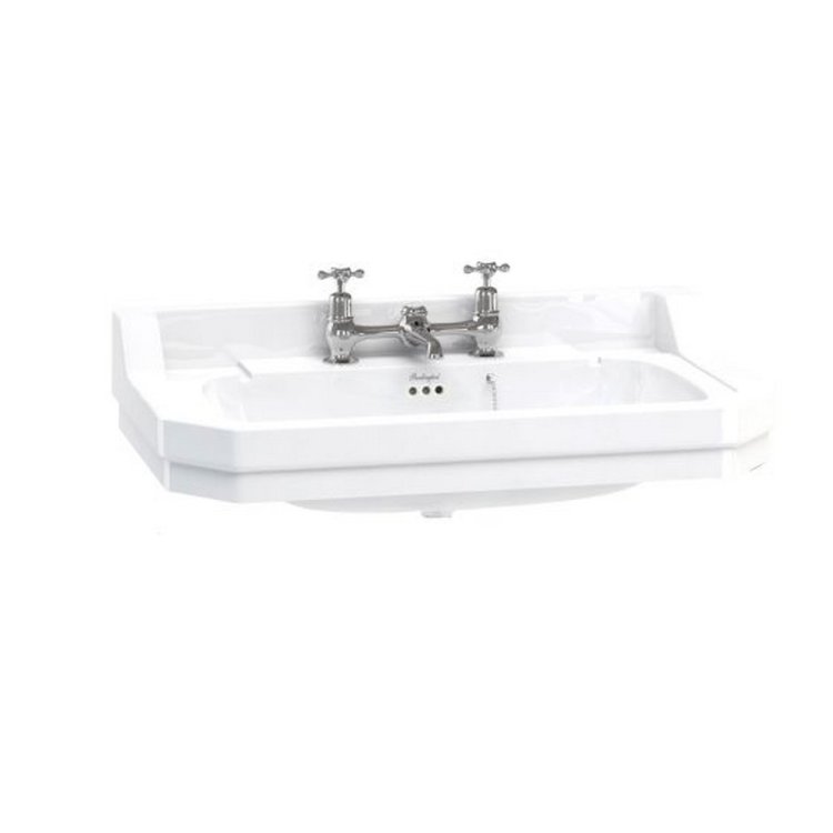 Burlington Edwardian 80cm 2 Tap Hole Basin