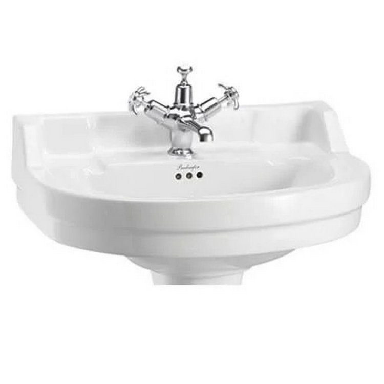 Burlington Edwardian 56cm 1 Tap Hole Round Basin