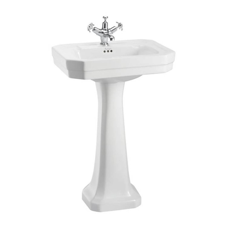 Burlington Victorian 56cm 3 Tap Hole Basin