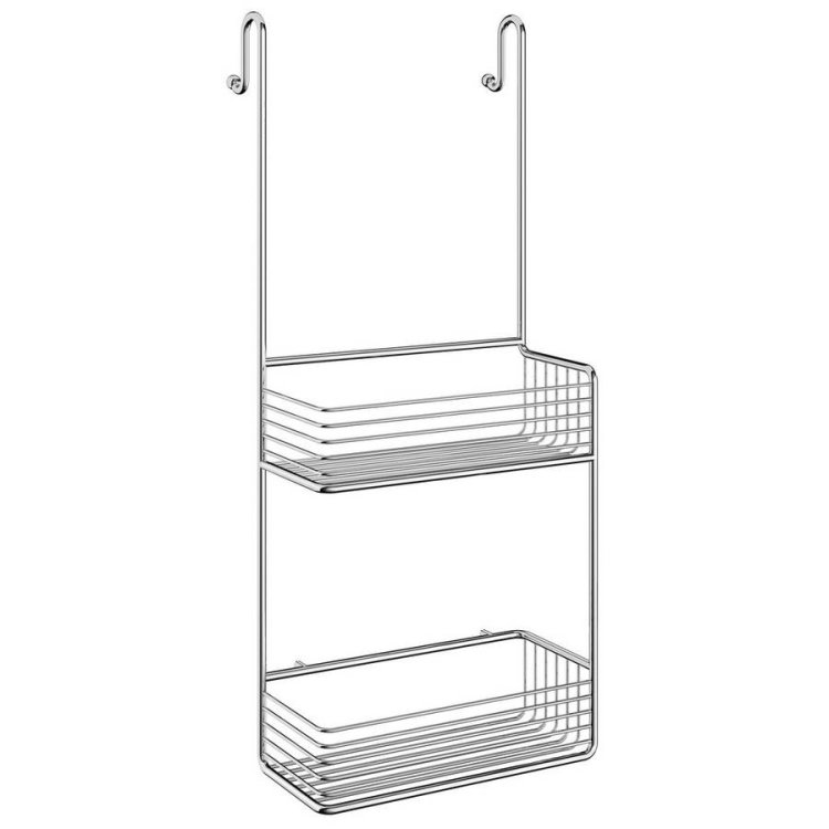 Smedbo Sideline Chrome Double Hanging Shower Basket