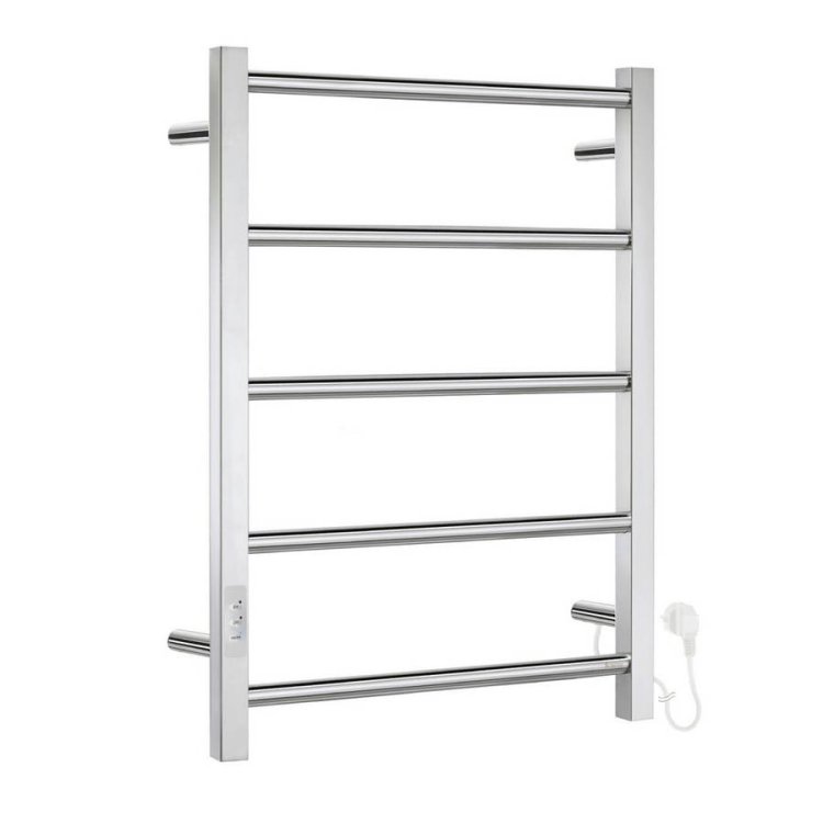 Smedbo Dry Polished Steel Electrical Compact Towel Warmer