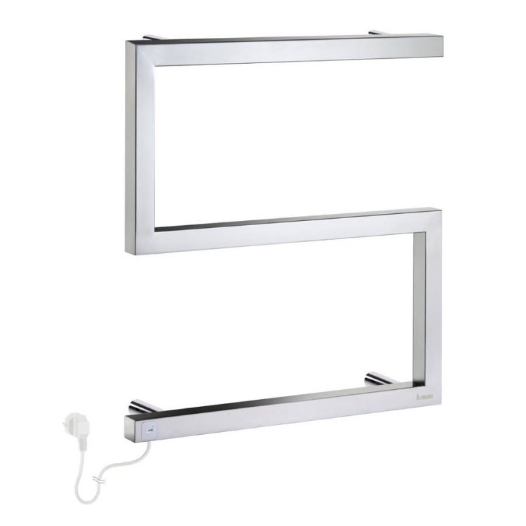 Smedbo Dry Polished Steel Electrical S Model Towel Warmer