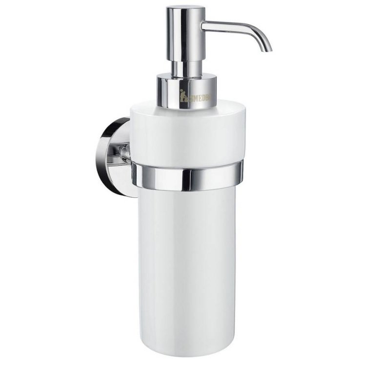 Smedbo Home Polished Soap Dispenser in Chrome