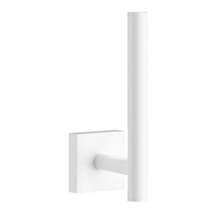 Smedbo House White Spare Toilet Roll Holder