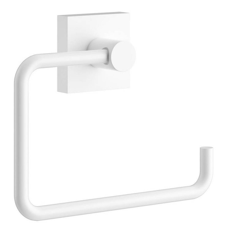 Smedbo House White Toilet Roll Holder