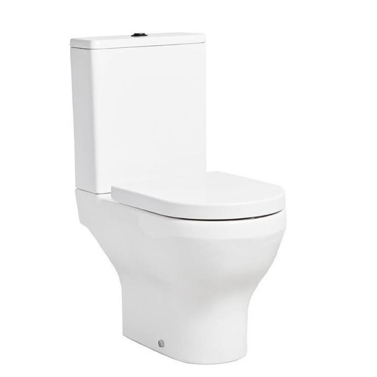 Tavistock Micra Evo Open Back Close Coupled WC Pan and Contactless Flush Cistern