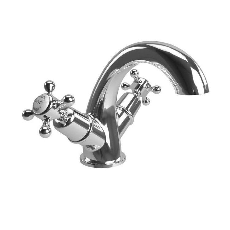 Burlington Claremont Chrome Mono Basin Mixer