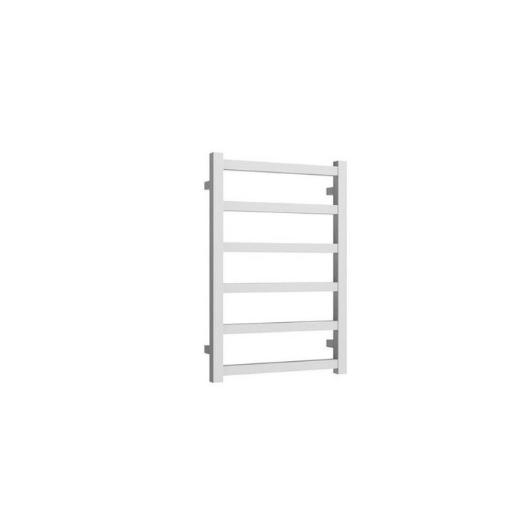 Reina Fano 720x485mm White Aluminium Towel Rail