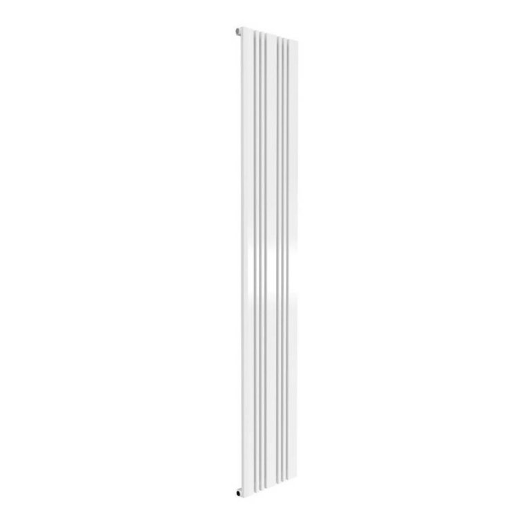 Reina Bonera 1800x324mm White Mild Steel Vertical Designer Radiator