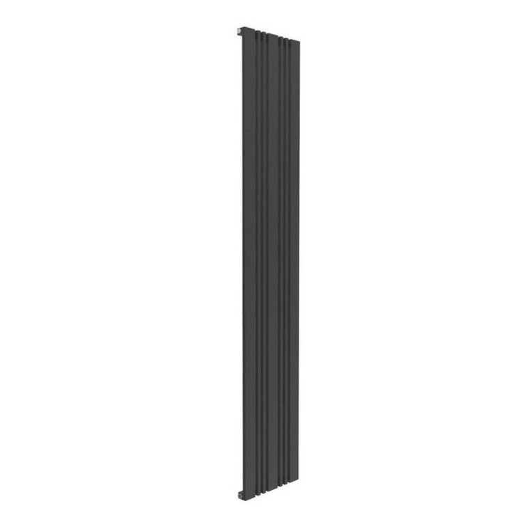 Reina Bonera 1800x324mm Anthracite Mild Steel Vertical Designer Radiator