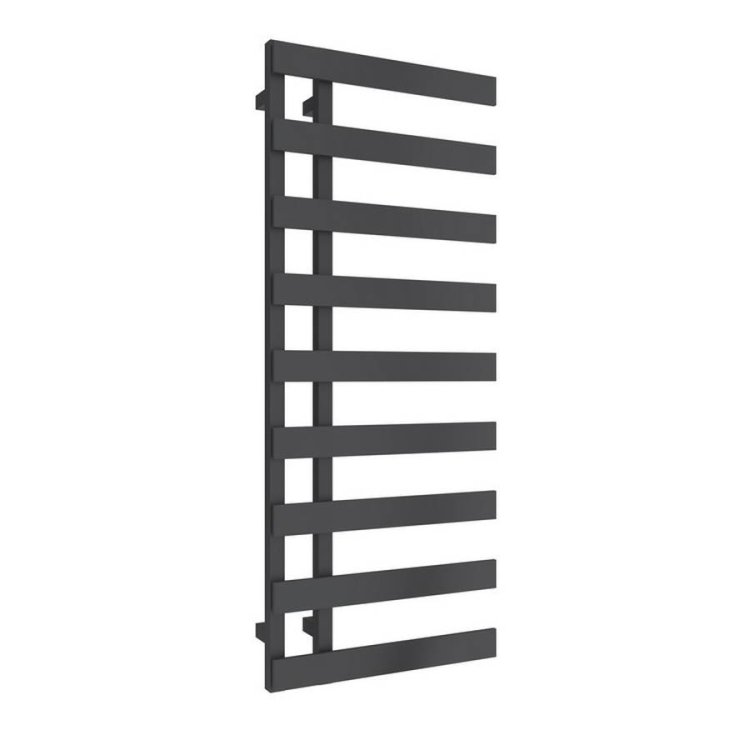 Reina Florina Anthracite Designer Towel Rail 1235 x 500mm