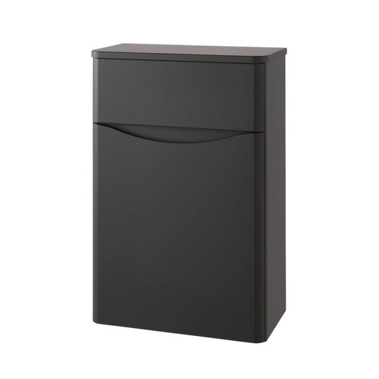 Kartell Arc 500mm Matt Graphite WC Unit