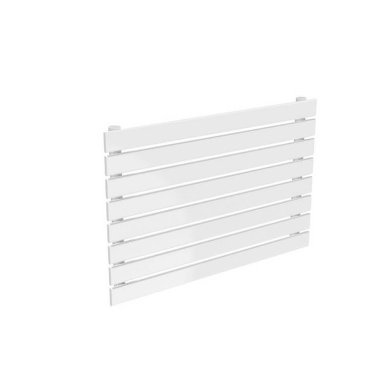 Reina Rione 544x800mm White Mild Steel Single Horizontal Radiator