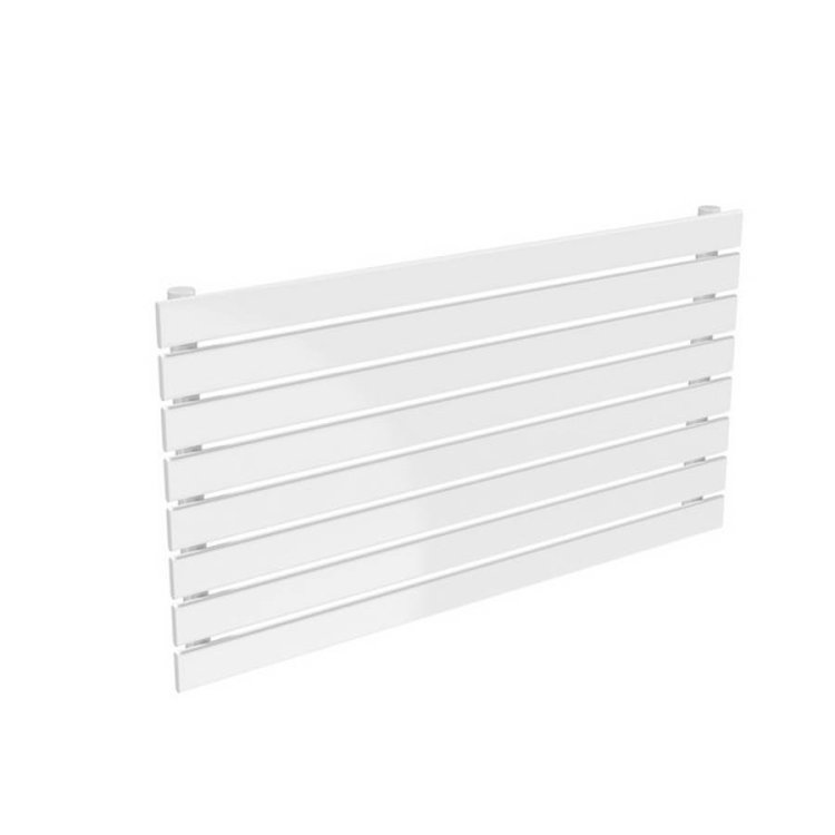 Reina Rione 544x1000mm White Mild Steel Single Horizontal Radiator