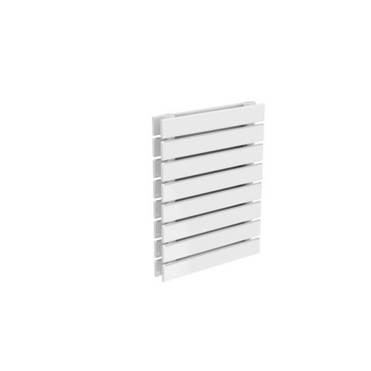 Reina Rione 544x400mm White Mild Steel Double Horizontal Radiator