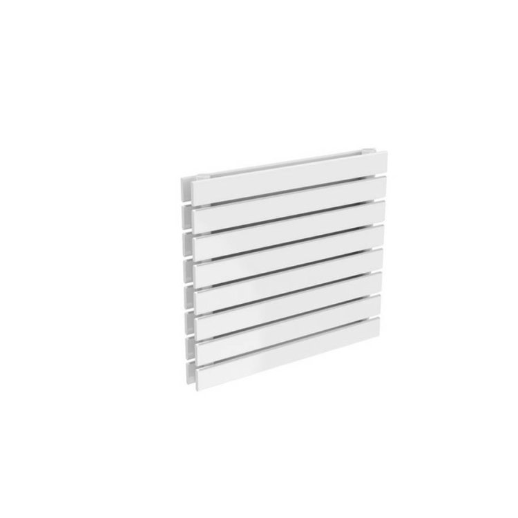 Reina Rione 544x600mm White Mild Steel Double Horizontal Radiator