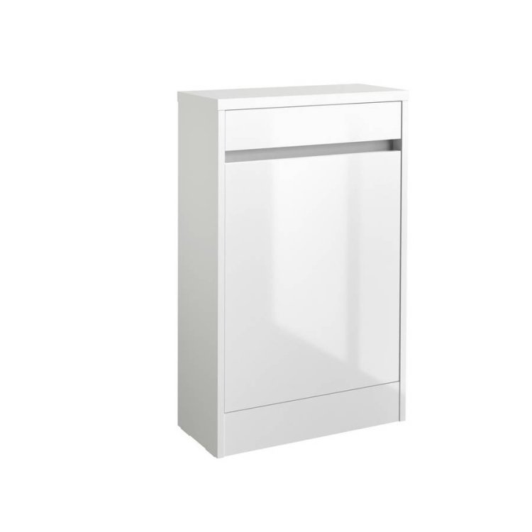 Kartell City 500mm White WC Unit