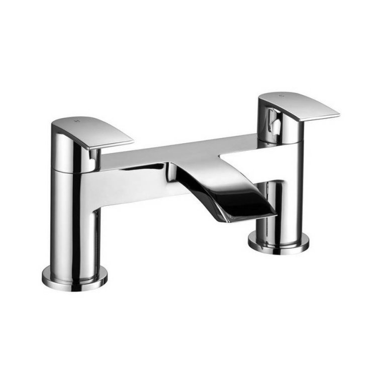 Kartell Curve Chrome Bath Filler