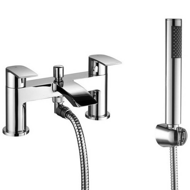 Kartell Curve Chrome Bath Shower Mixer