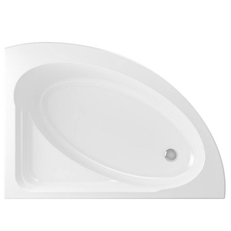 Beaufort Lundy LH 1500 x 1040mm Reinforced Offset Corner Bath