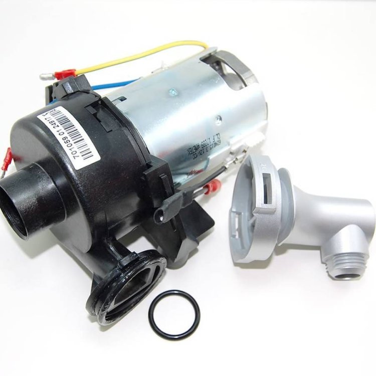 Aqualisa Aquastream Pump Assembly with Chrome Hose Adapter