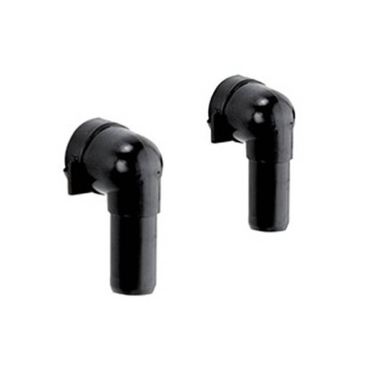 Aqualisa Aquastream Black Rear Entry Elbow Assembly