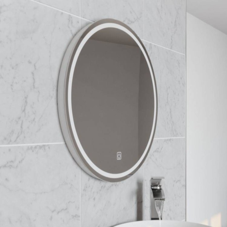 Kartell Vista 600mm Circular LED Mirror 