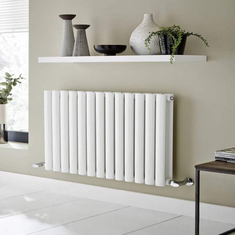 Kartell Aspen 600x790mm White Single Designer Radiator