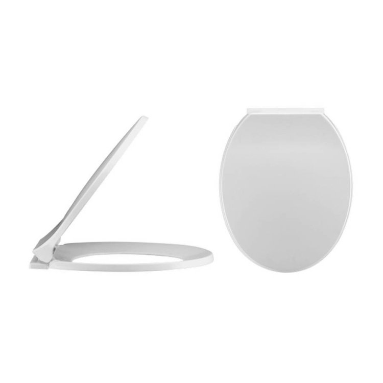 Nuie Round Bottom Fixing Soft Close Toilet Seat