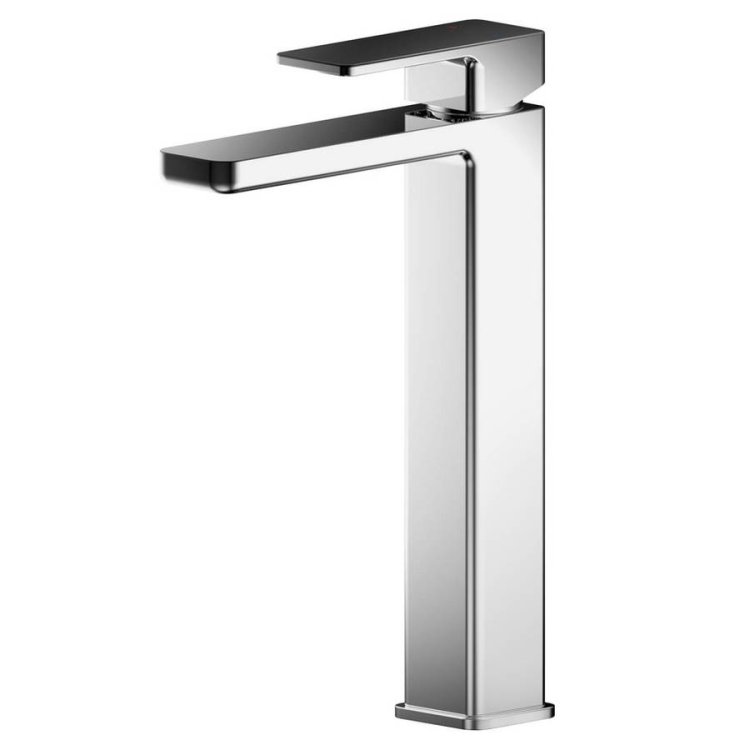 Nuie Windon Chrome High Rise Mono Basin Mixer