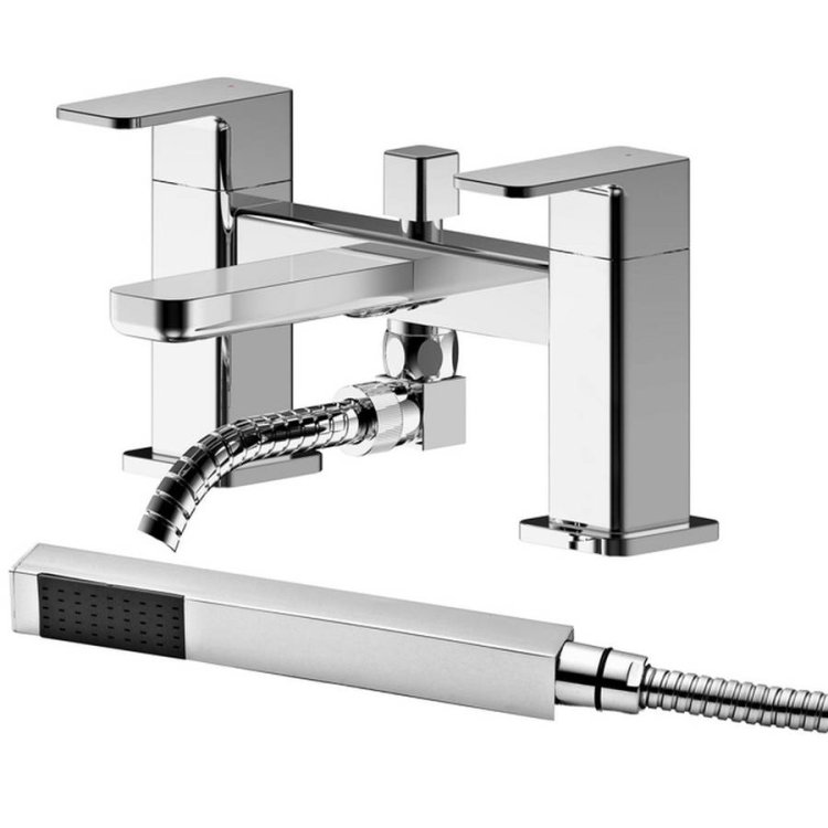 Nuie Windon Chrome Bath Shower Mixer