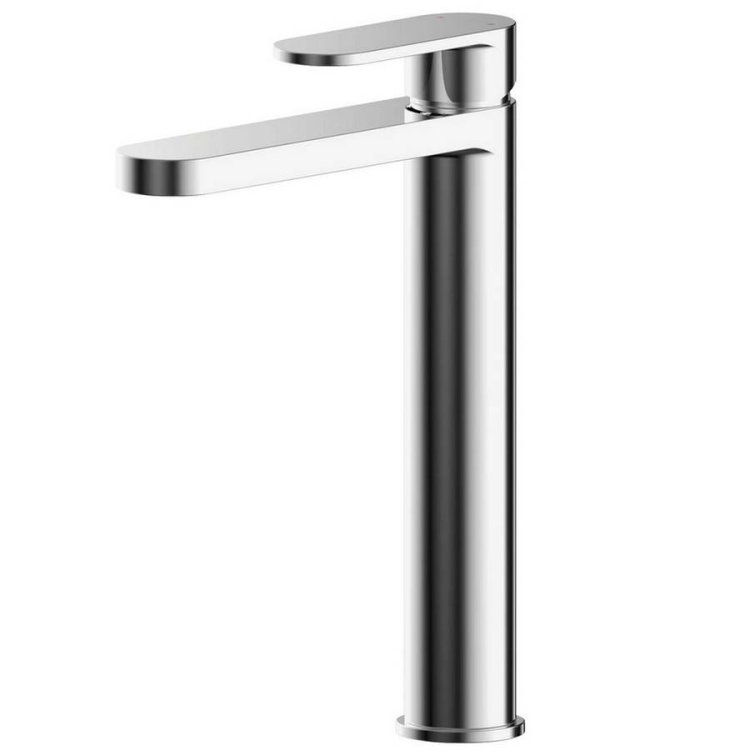 Nuie Binsey Chrome High Rise Mono Basin Mixer