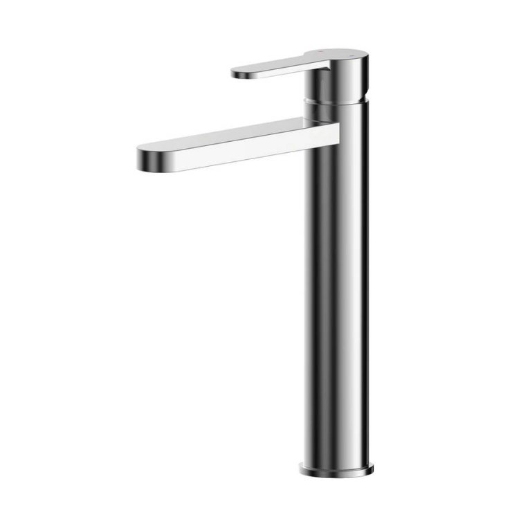 Nuie Arvan Chrome High Rise Mono Basin Mixer