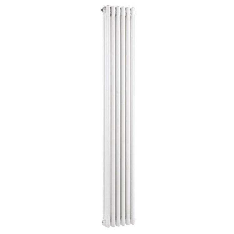 Nuie Colosseum White 1800 x 287mm Vertical Radiator